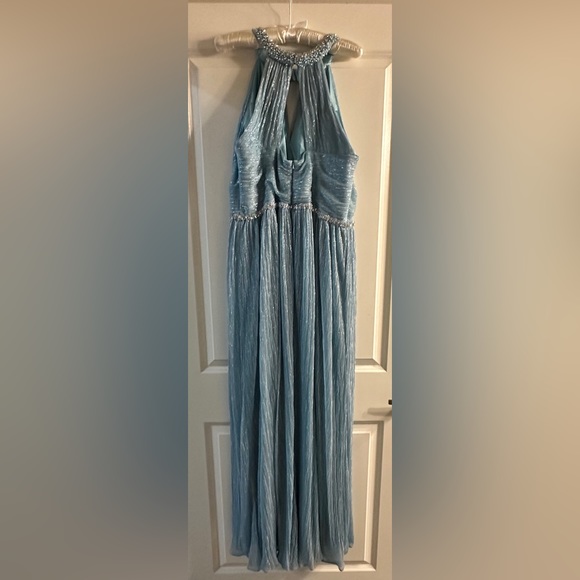 Montage by Mon Cheri Light Blue Shimmer d Formal Dress - Picture 7 of 7